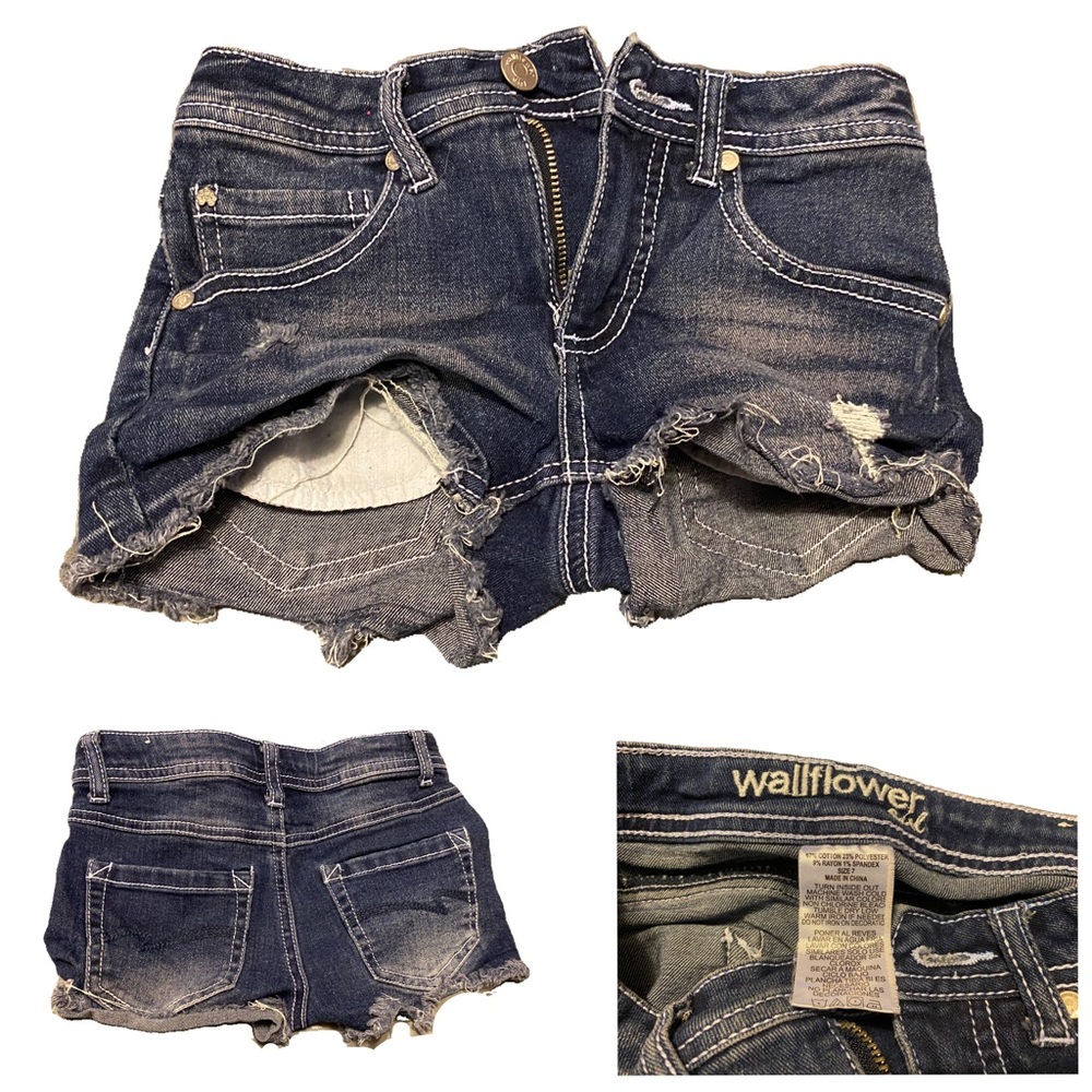 Girls Wallflower Jean Shorts
